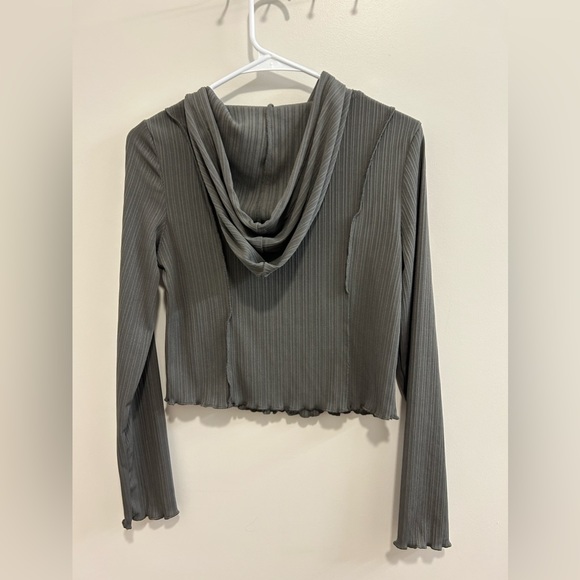 🍁Like New CIDER Ribbed Cropped Long Sleeve - Picture 5 of 9